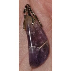 Beautiful Artisan Handmade Natural Amethyst Pendant